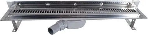 Ceramia S-Line shower channel klasik 55 cm stainless steel glossy squares ZLAB60NRZ1LEM