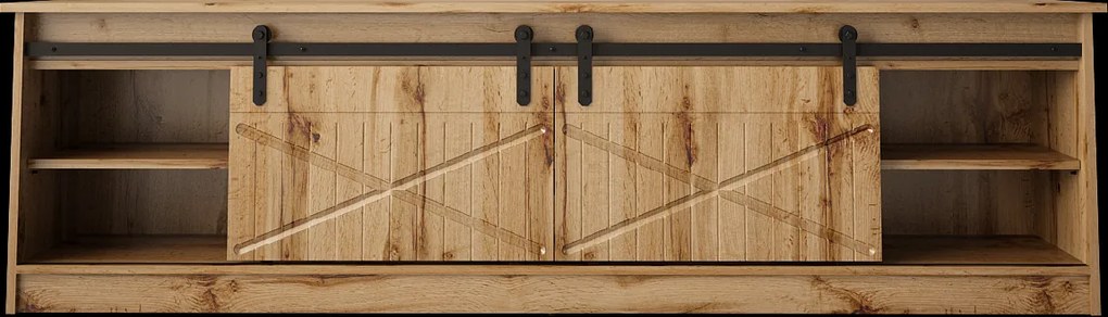 Cama TV stolík Granero - dub