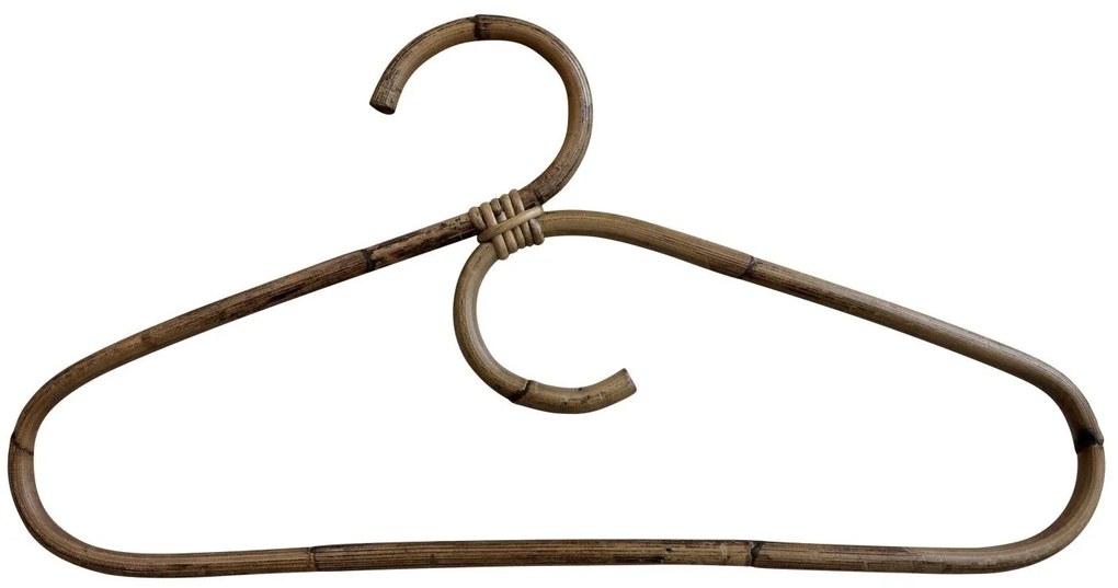 Hnedé ratanové ramienko na odev - 42*1*22cm