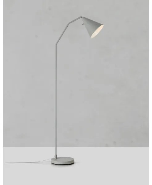 Markslöjd 108891 - LED stmievateľná stojacia lampa FUNIL LED/4,9W/230V sivá