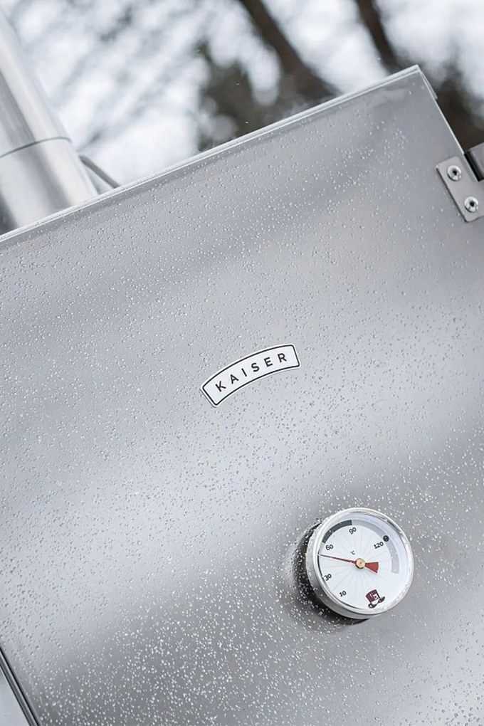 KAISER - OSEMDESIATKA, izolovaná udiareň, nerez