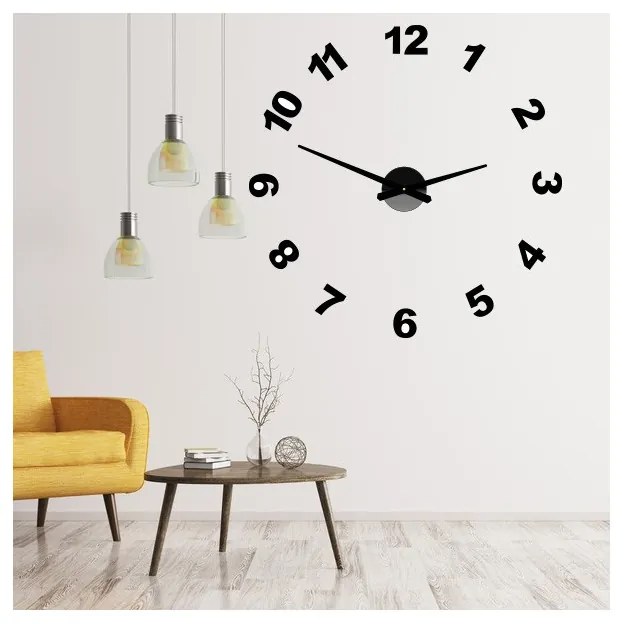 Moderné nástenné hodiny z plexiskla - Štýlový doplnok do každého interiéru I SENTOP 12P047 2D