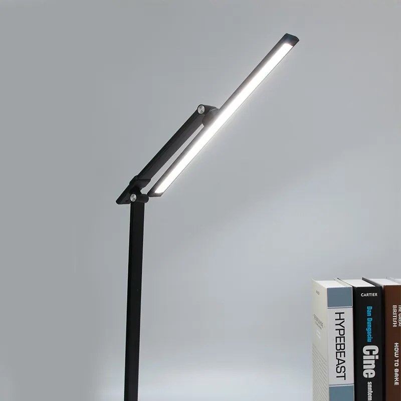 Stolná LED lampa VOLTIA s bezdrôtovou nabíjačkou a USB