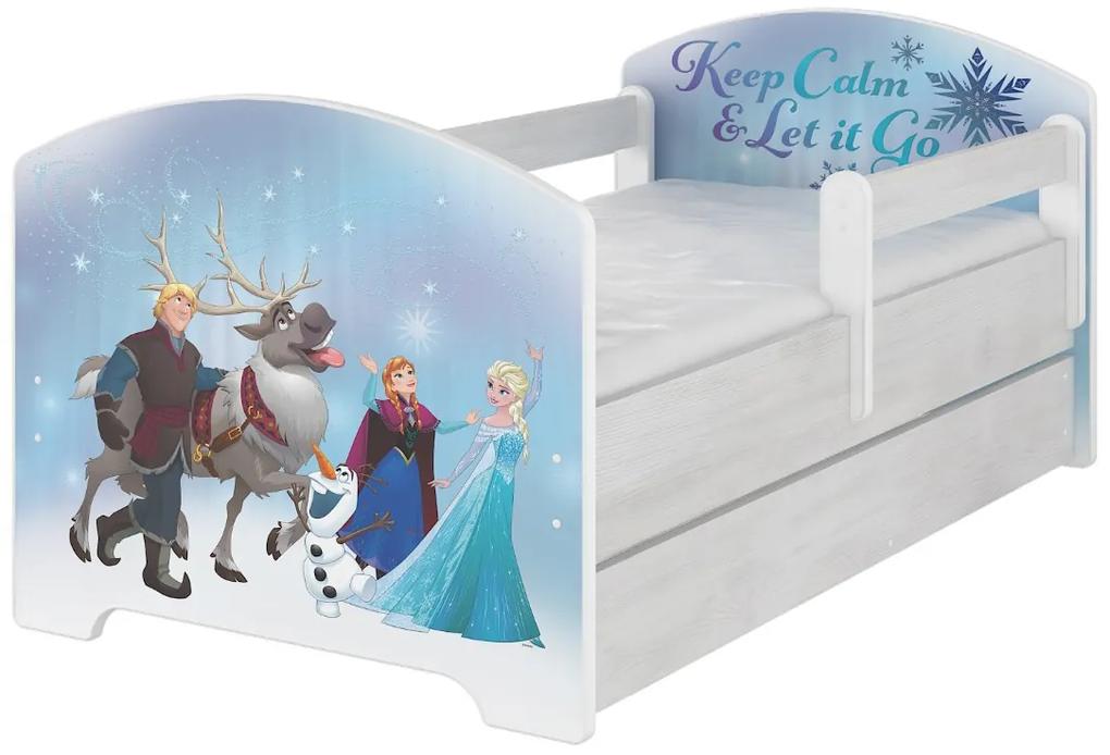 DO Detská posteľ Frozen Disney Variant rozmer lôžka: 140x70