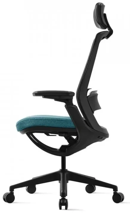 Kancelárska ergonomická stolička ROLY — sieť, látka, čierna / viac farieb Antracit