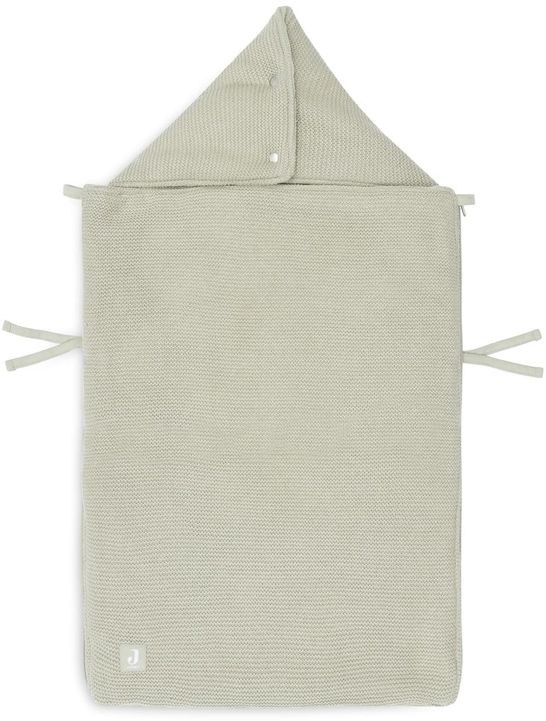 Fusak do autosedačky Basic Knit Olive Green
