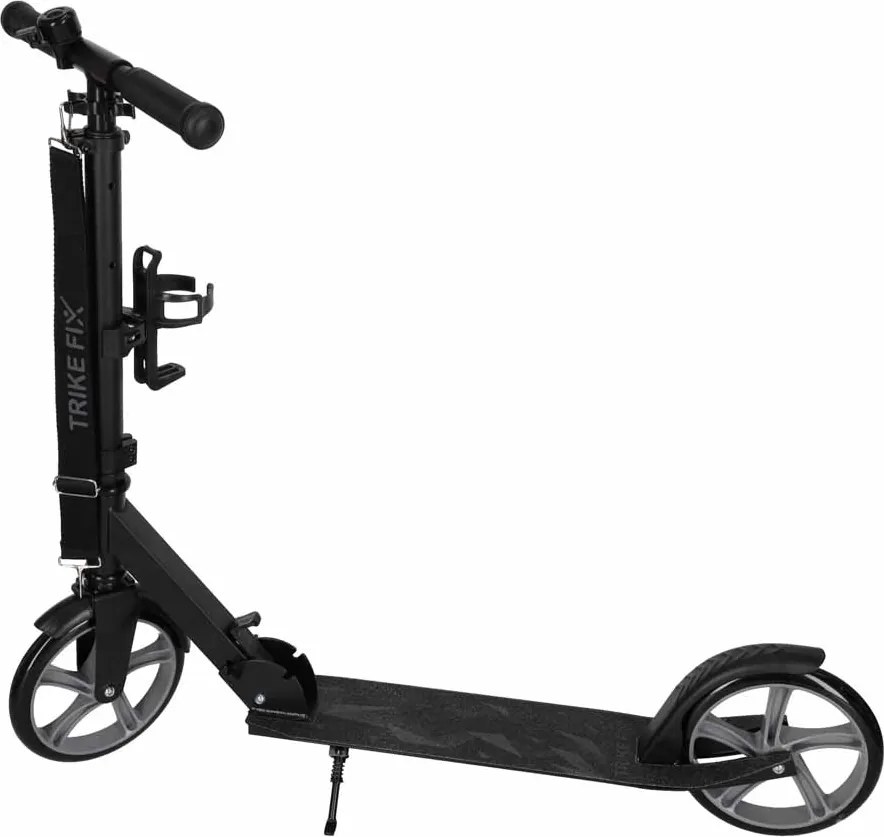 KIK Trike Fix skladacia mestská kolobežka, čierno-sivá