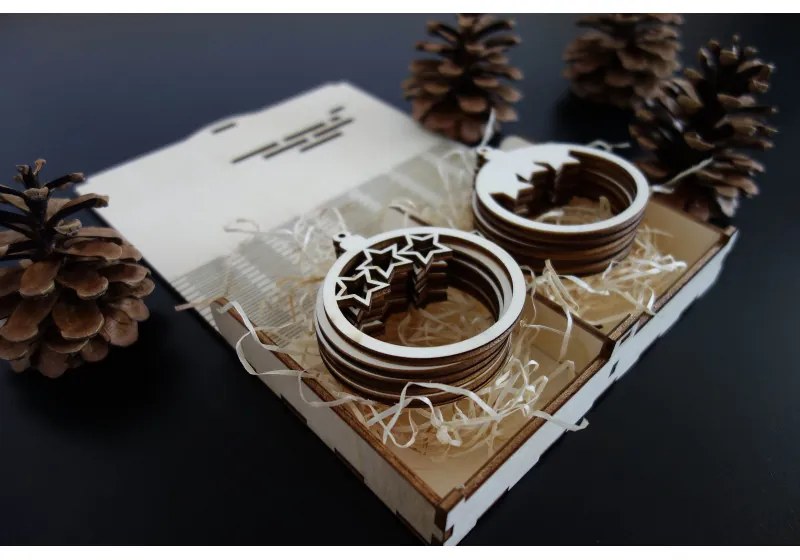 Ozdoby z dreva a plastu, Vianočné a Veľkonočné ozdoby, drevené doplnky PR0038-Chr