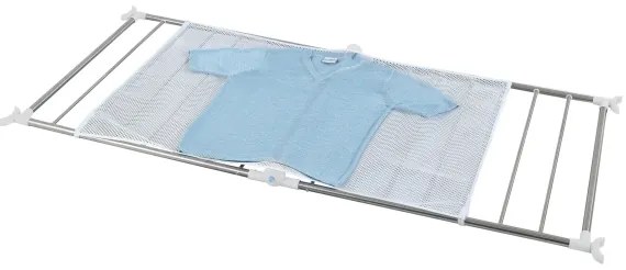 WENKO 3772020100 - Sušiak PROFI 65x150 cm nerez/strieborná/biela