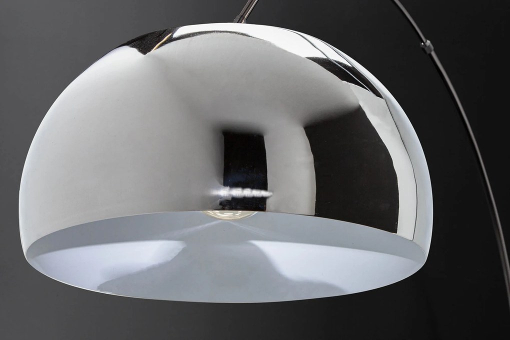 Stojacia lampa Big Bow chróm 170-205cm