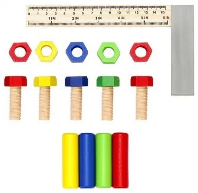 Drevená dielňa s náradím Iso Trade 6860