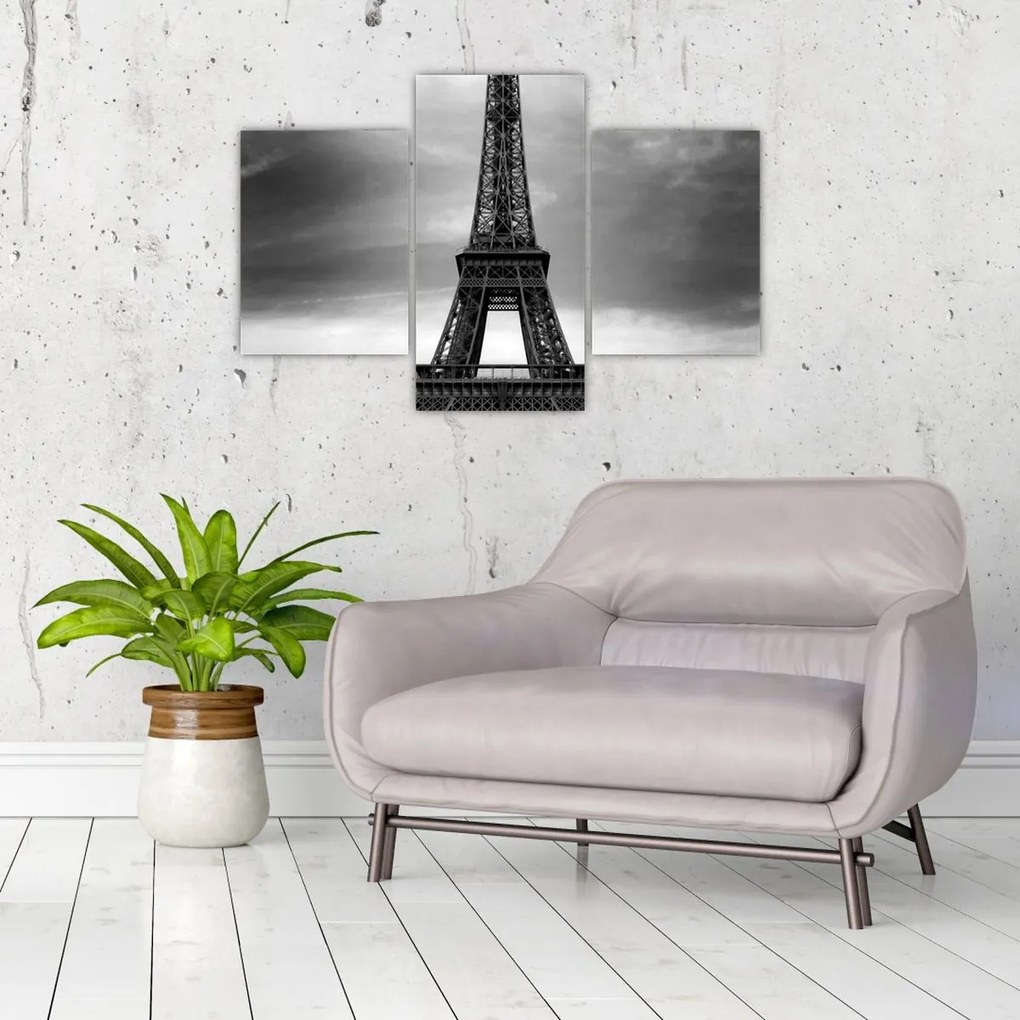 Obraz - Ružové auto v Paríži (90x60 cm)