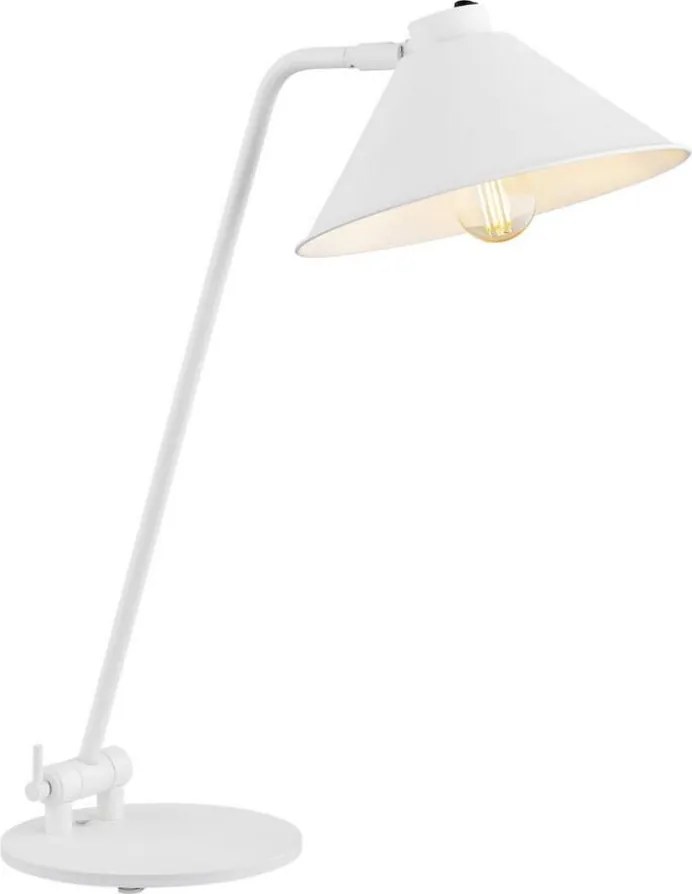 Argon 4996 - Stolná lampa GABIAN 1xE27/15W/230V biela