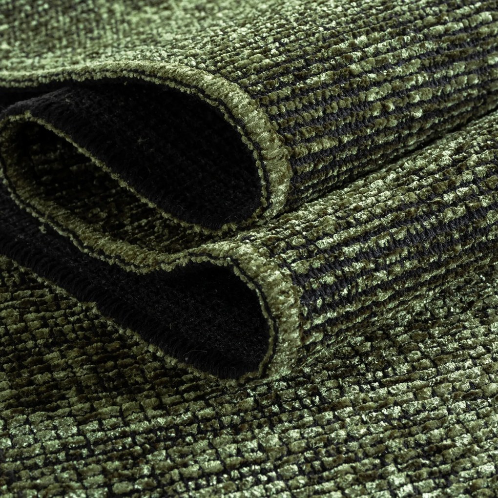 Ayyildiz, Kusový koberec Space 1900 green, 160x230, zelená, chodba / predsieň