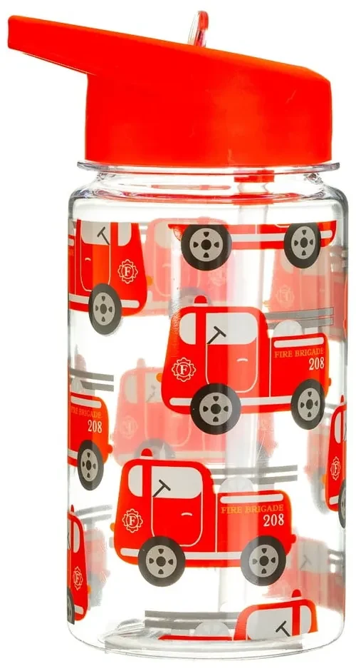Detská fľaša na vodu Sass &amp; Belle Drink Up Engine, 400 ml