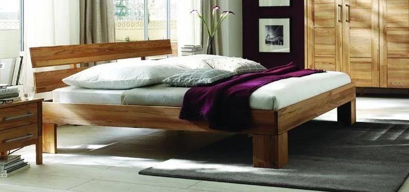 Bighome - KOBLENZ posteľ 160x200 masívny olejovaný buk