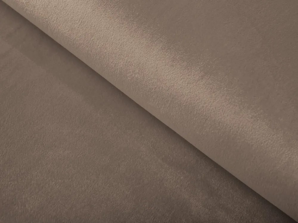 Biante Zamatový záves Velvet Prémium SVP-005 Svetlo hnedý - šírka 135 cm 135x200 cm