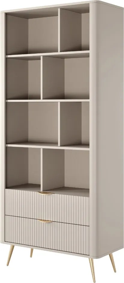 REGÁL / KNIŽNICA TREVISO KAŠMÍR 88 cm