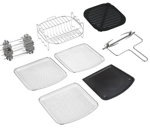 TESLA Electronics AirCook-Multif. digitálna teplovzdušná fritéza 11 l 2000W/230V