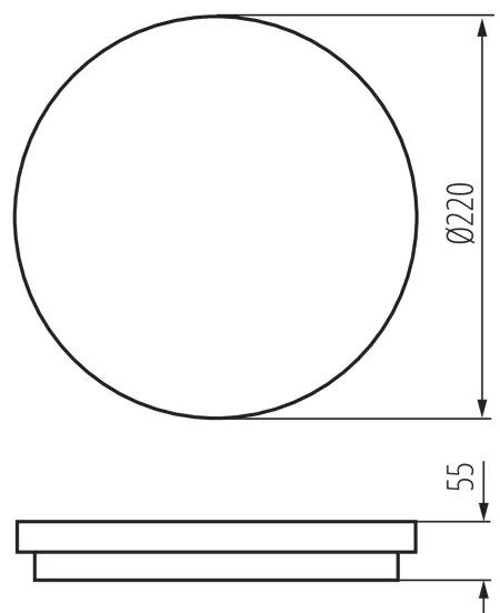 Kanlux 32948 - LED Vonkajšie svietidlo so senzorom BENO LED/18W/230V 4000K IP54