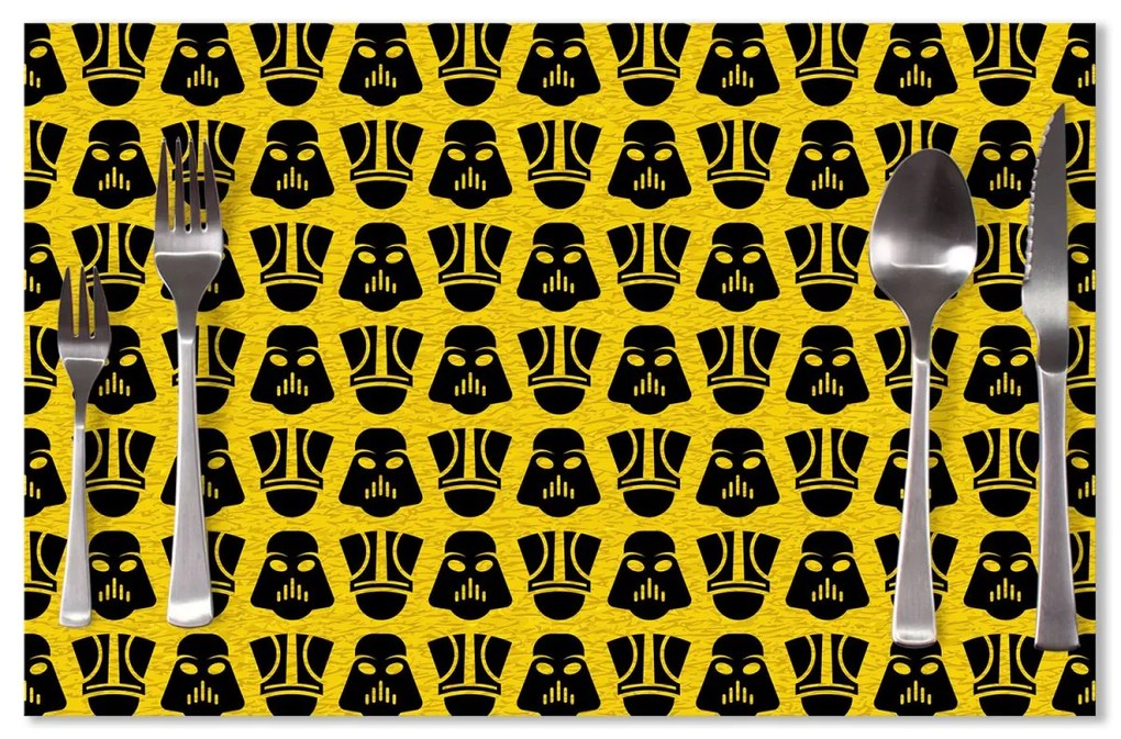 Sablio Prestieranie Star Wars Stormtrooperi Pattern na žltej: 40x30cm