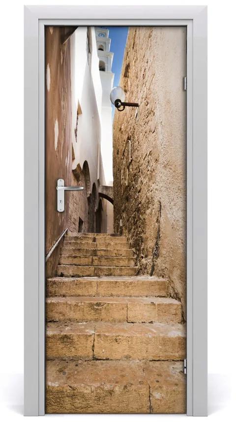 Fototapeta samolepiace na dvere Izrael ulička 95x205 cm