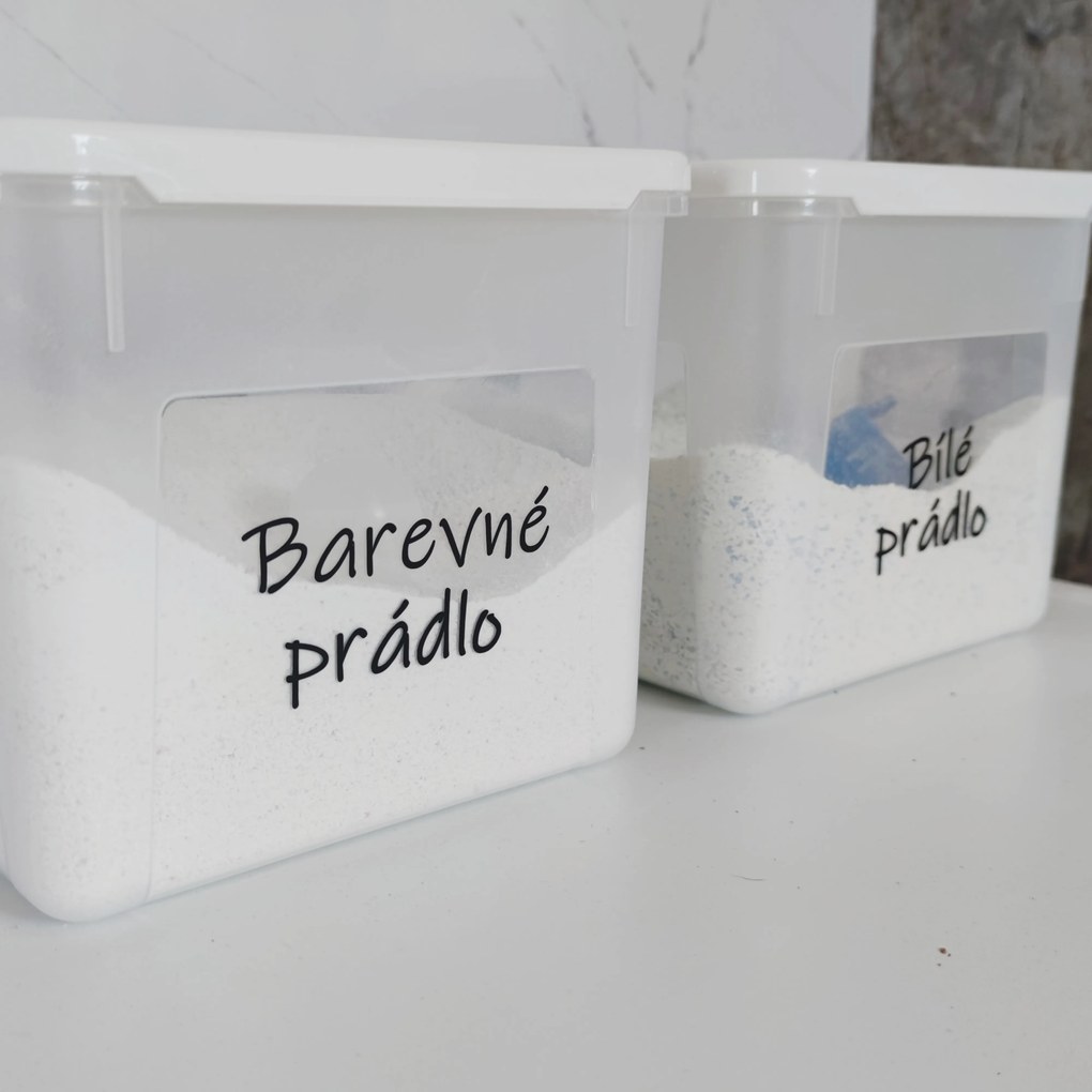 Rotho Box na prací prášok (5 kg), 9 l, s rúčkou, DETERGENT