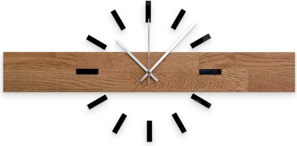 Luxusné hodiny s minimalistickým vzhľadom - DRORES: Strieborné ručičky 60 cm 4638-109274 MAS021-3072-SILVER-60