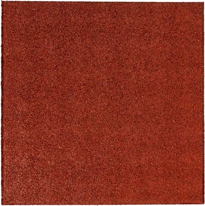Gumová dlaždica ASLON 40 x 40 cm, červená