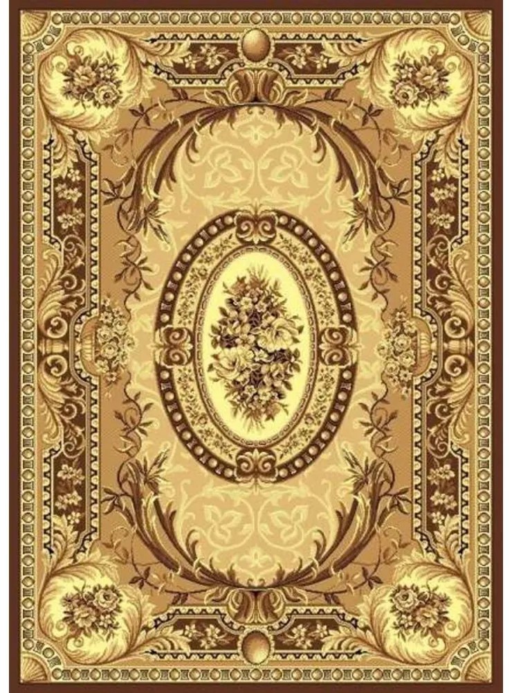 Kusový koberec PP Ketran béžovo hnedý, Velikosti 50x70cm