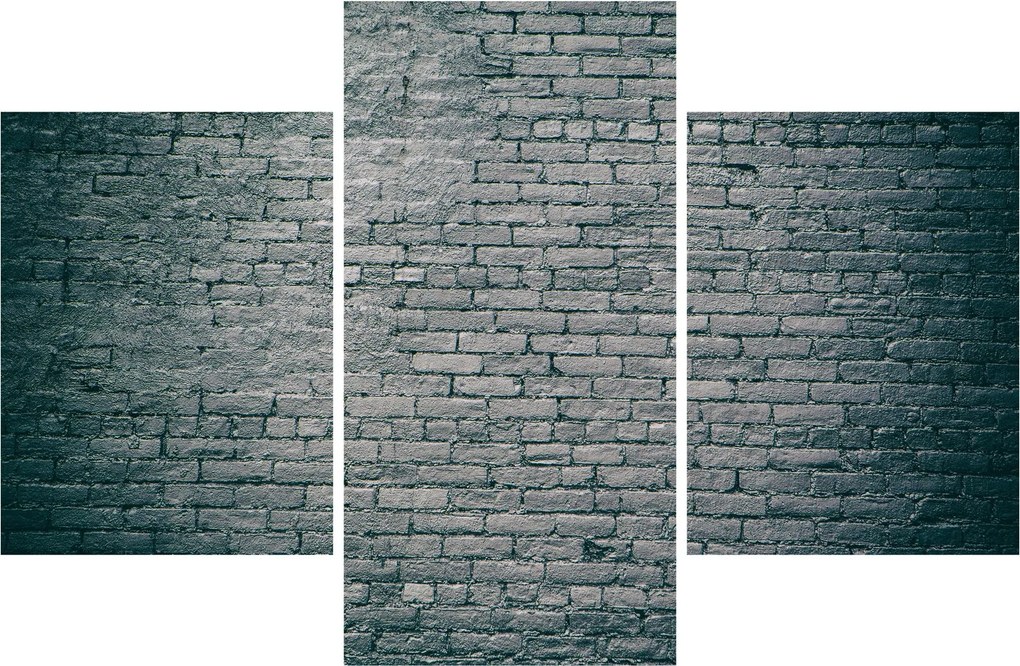 Obraz tehlovej steny (90x60 cm)