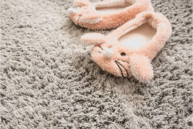 Koberec Micro fiber soft shaggy strieborný