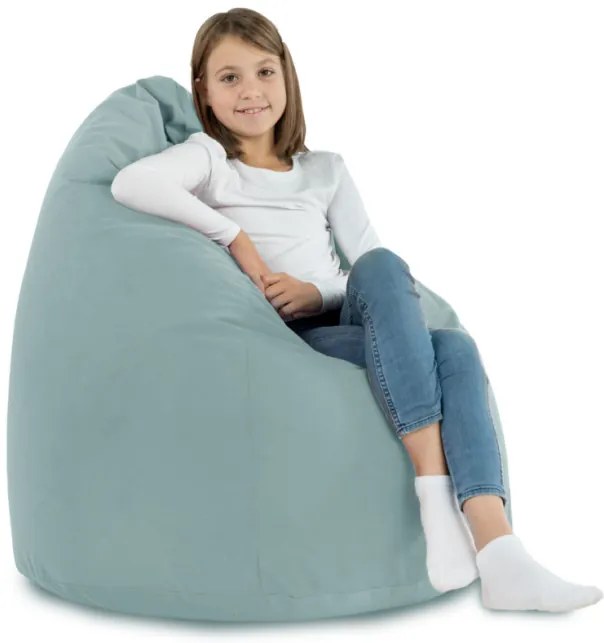 Plyšový sedací vak SAKO mätový