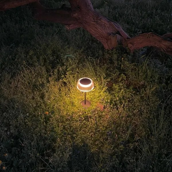 Zuma Line DT33111-LED Stm. solárna nab. lampa BLUET LED/2,5W/2000 mAh IP44 čierna