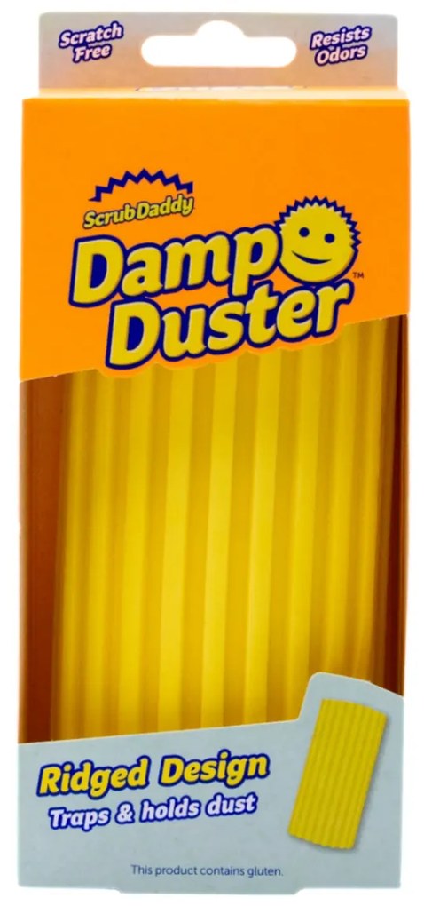 Scrub Daddy Hubka na utieranie prachu Damp Duster, žltá