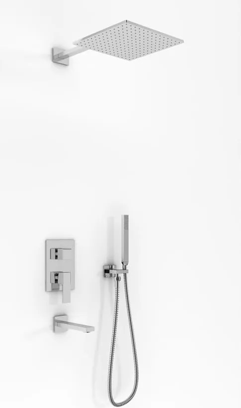 Vaňová súprava s dažďovou sprchou 30 cm a slúchadlom Excelent QW211HQ30