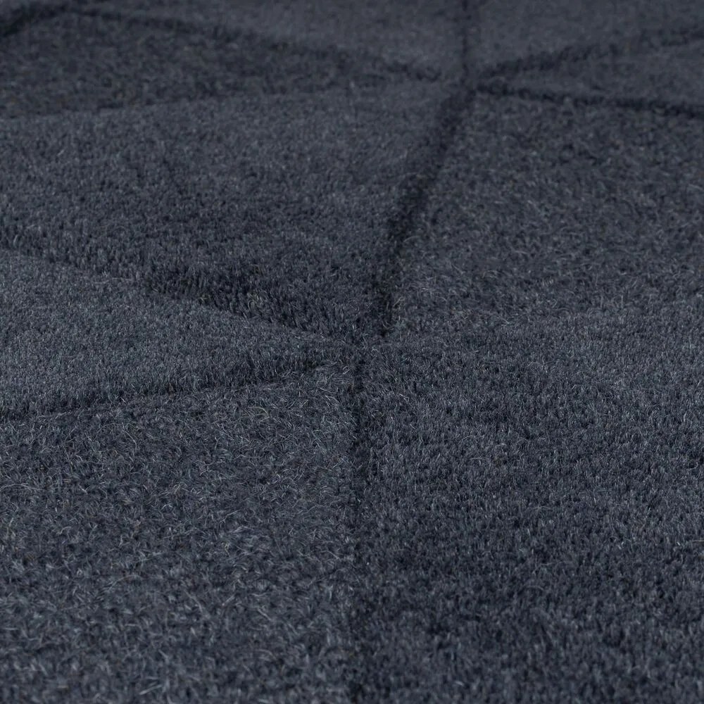 Flair Rugs, Kusový koberec Moderno Shard Charcoal, 200x290, šedá, chodba / predsieň