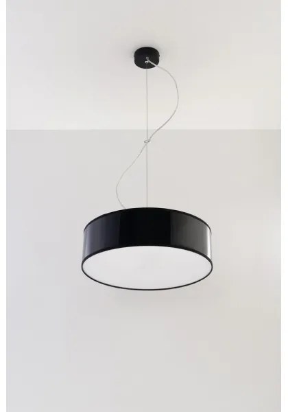 Luster na lanku ARENA 35 2xE27/60W/230V čierna