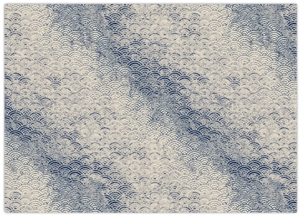 Obraz - Vzor vlniek (70x50 cm)