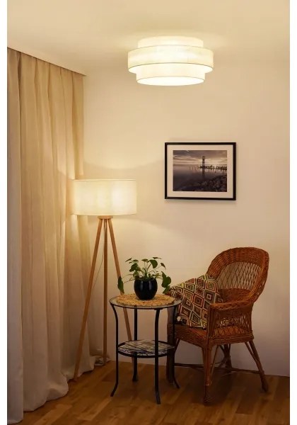 Brilagi - Stropné svietidlo SPACE YUTE LED/12W/230V pr. 50 cm krémová