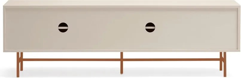 TV stolík v béžovo-tehlovej farbe 180x56 cm Nube – Teulat
