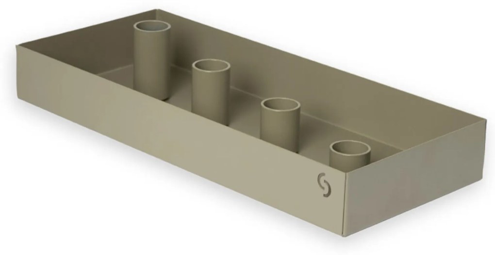 Storefactory Magnetický adventný svietnik Sund Green