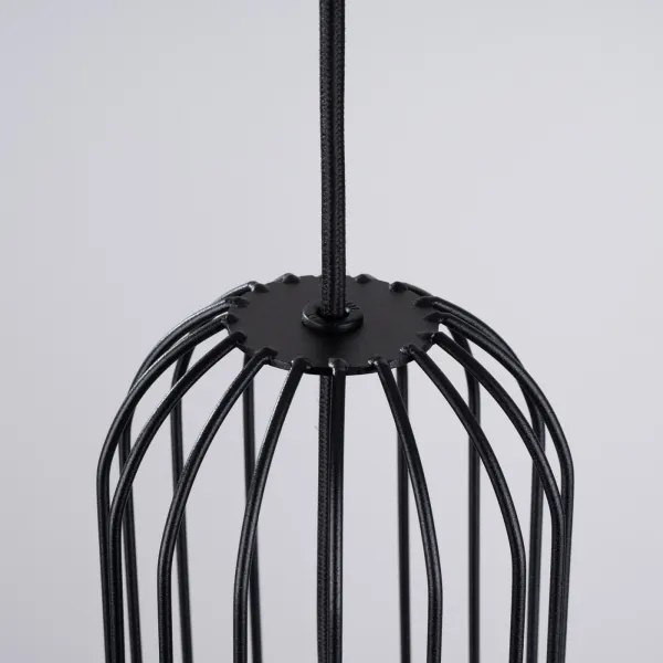 Sollux SL.1332 - Luster na lanku BRINA 1xG9/8W/230V čierna