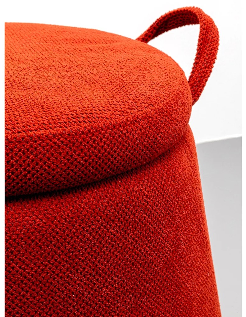 Thimble Storage taburetka červená Ø51 cm