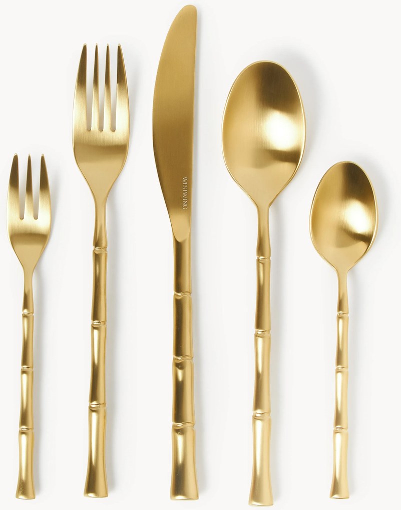 Súprava brúsených príborov Orso, rôzne veľkosti