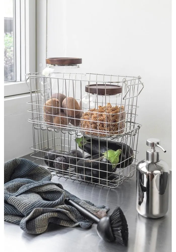 Drôtený kovový košík 31x16,5x16 cm Store It – Mette Ditmer Denmark