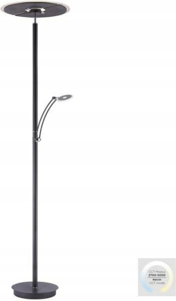 Led stojaca lampa Paul Neuhaus Artur antracit Cct 54W pamäťová funkcia