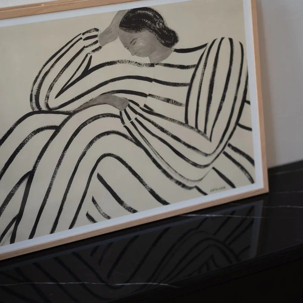 Moikka Plagát Waiting by Sofia Lind 70x100 cm