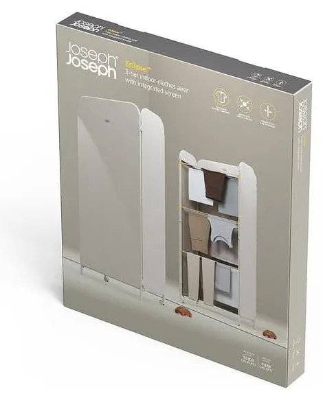 Béžový sušiak na bielizeň 14 m Eclipse – Joseph Joseph