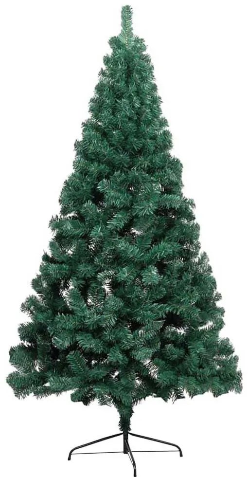 Umelý vianočný polovičný stromček, 180 cm 340 vetiev